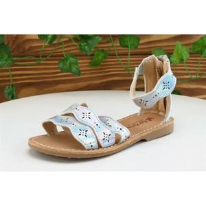 Self Esteem Toddler Girls 9 Medium Holographic Ankle‎ Strap Synthetic